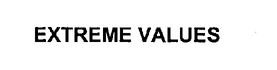 EXTREME VALUES