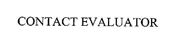 CONTACT EVALUATOR