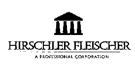 HIRSCHLER FLEISCHER A PROFESSIONAL CORPORATION