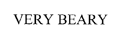 VERY BEARY