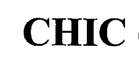 CHIC (THREE DIMENSIONAL MARK)