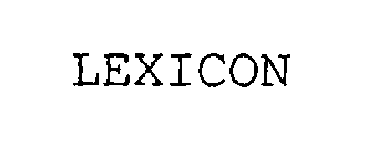 LEXICON