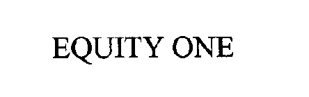 EQUITY ONE