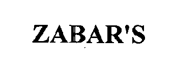 ZABAR'S