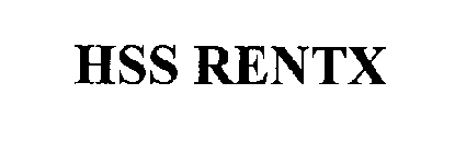 HSS RENTX