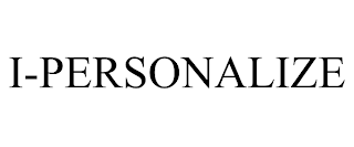 I-PERSONALIZE