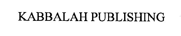 KABBALAH PUBLISHING