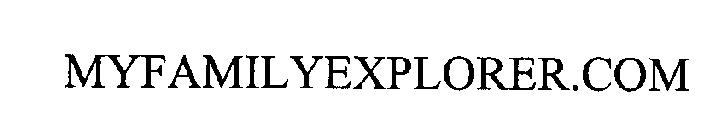 MYFAMILYEXPLORER.COM