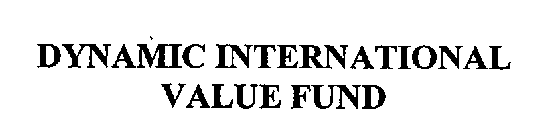 DYNAMIC INTERNATIONAL VALUE FUND