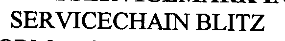 SERVICECHAIN BLITZ