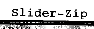 SLIDER-ZIP