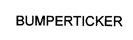 BUMPERTICKER