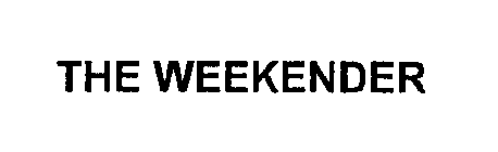 THE WEEKENDER