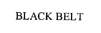 BLACK BELT