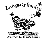 LANGUAGE GARDEN WHERE LANGUAGE SKILLS BLOSSOM VOCABULARY ARTICULATION