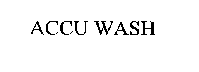 ACCU WASH