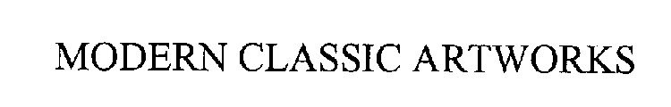 MODERN CLASSIC ARTWORKS