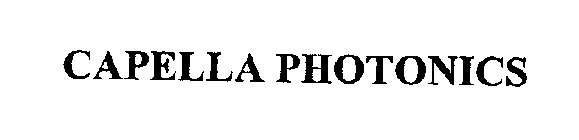 CAPELLA PHOTONICS
