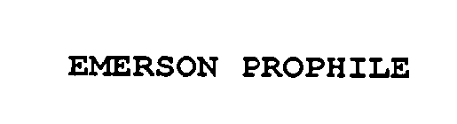 EMERSON PROPHILE