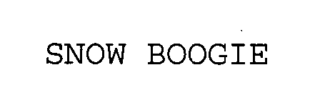 SNOW BOOGIE