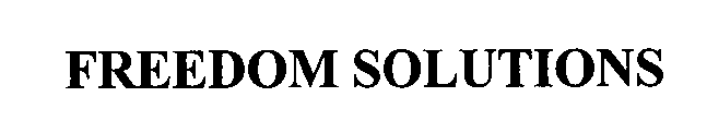 FREEDOM SOLUTIONS