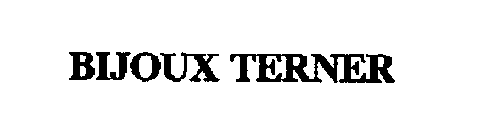 BIJOUX TERNER