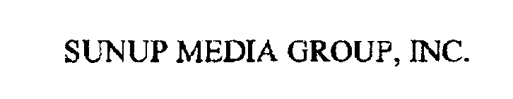 SUNUP MEDIA GROUP, INC.