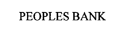PEOPLES BANK