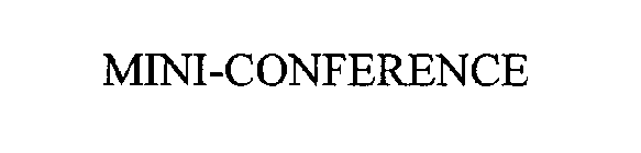 MINI-CONFERENCE