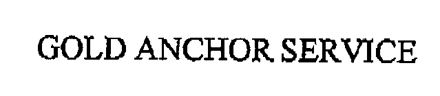 GOLD ANCHOR SERVICE