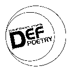 RUSSELL SIMMONS PRESENTS DEF POETRY
