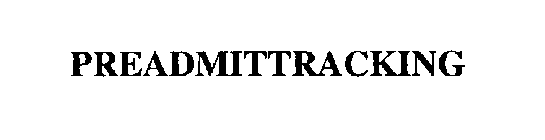 PREADMITTRACKING