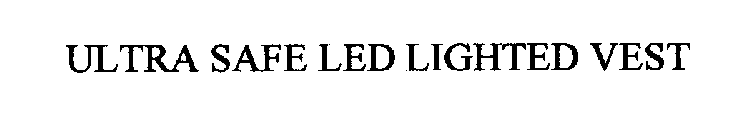 ULTRA SAFE LED LIGHTED VEST