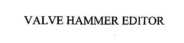 VALVE HAMMER EDITOR