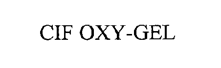 CIF OXY-GEL