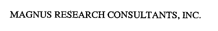 MAGNUS RESEARCH CONSULTANTS, INC.