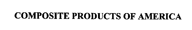 COMPOSITE PRODUCTS OF AMERICA