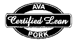 AVA CERTIFIED LEAN PORK