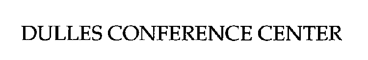 DULLES CONFERENCE CENTER
