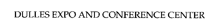 DULLES EXPO AND CONFERENCE CENTER