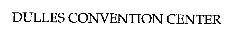 DULLES CONVENTION CENTER