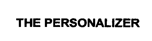 THE PERSONALIZER