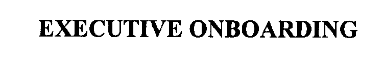 EXECUTIVE ONBOARDING