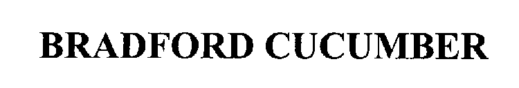 BRADFORD CUCUMBER