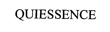 QUIESSENCE