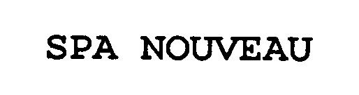 SPA NOUVEAU