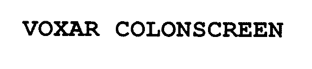 VOXAR COLONSCREEN