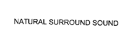 NATURAL SURROUND SOUND