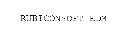 RUBICONSOFT EDM