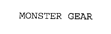 MONSTER GEAR